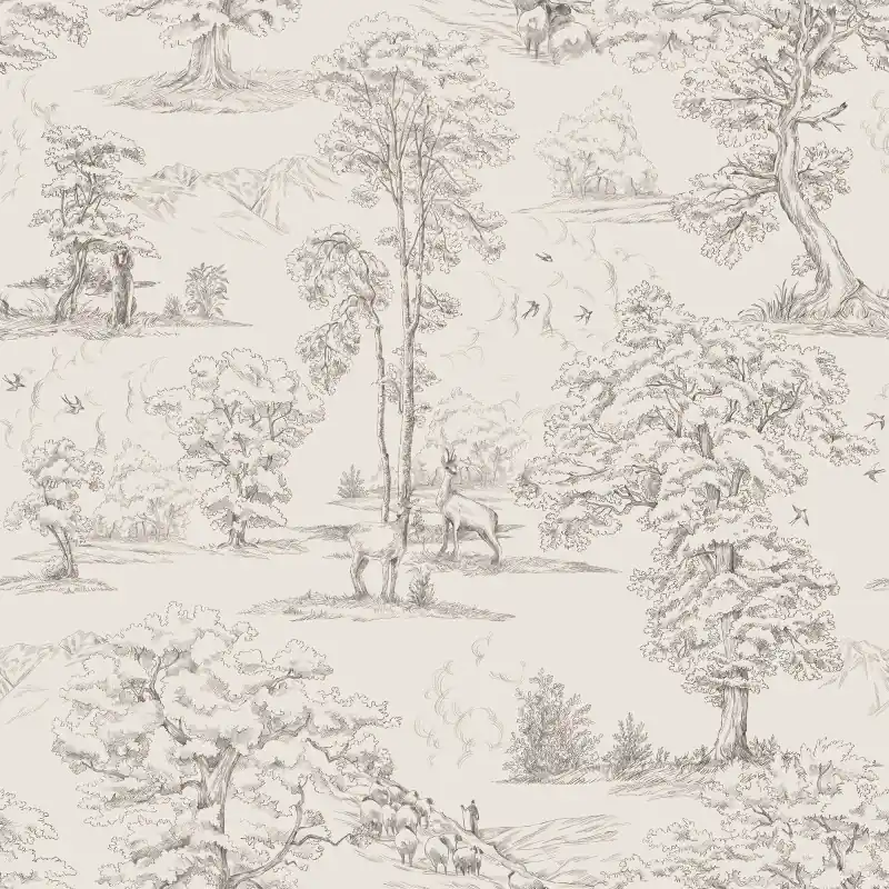 Popularny Tapeta S10256 Le Village - Montfort graphite