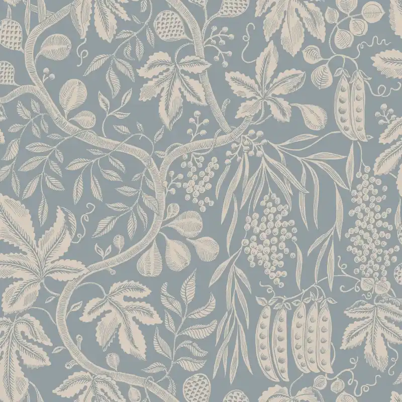 Tapeta S10260 Le Village - Fig Garden misty blue Niska cena