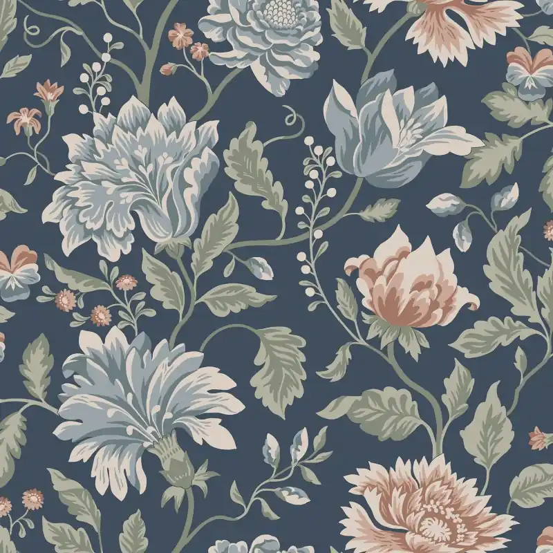 Tapeta S10263 Le Village - Annabelle classic blue Okazja