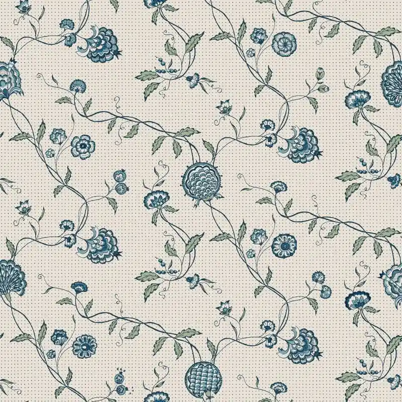 Tapeta S10264 Le Village - Adelaide blue Sprawdź teraz
