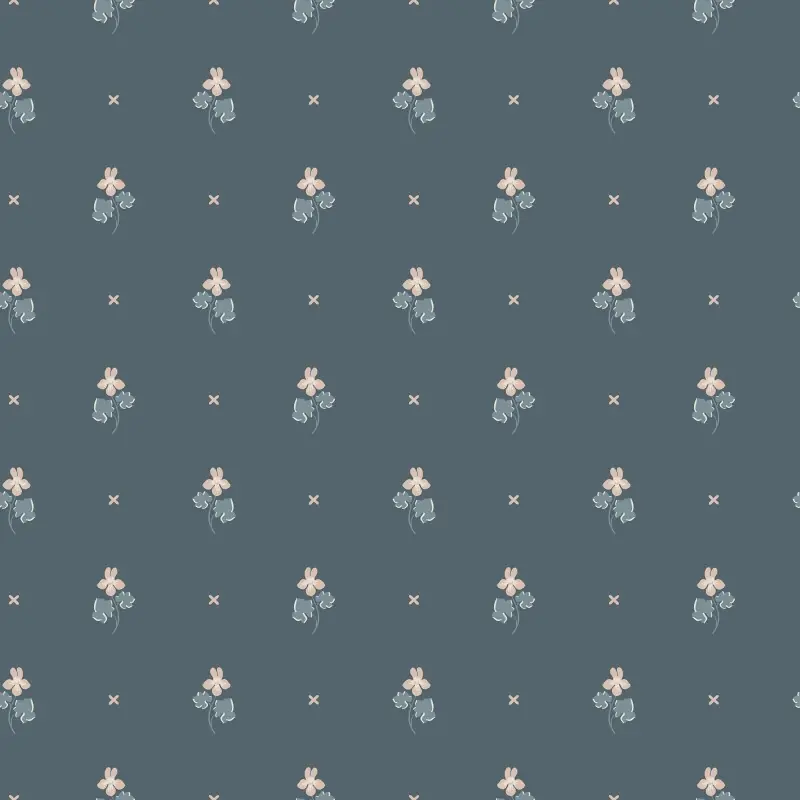 Ostatnia szansa Tapeta S10269 Le Village - Mimi indigo blue