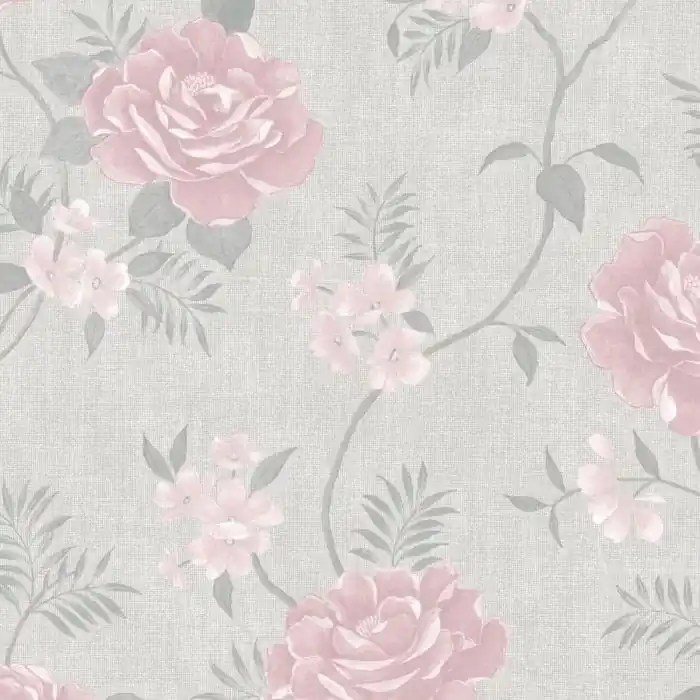Oferta limitowana TAPETA 173504 / A697-03 RÓŻOWE KWIATY