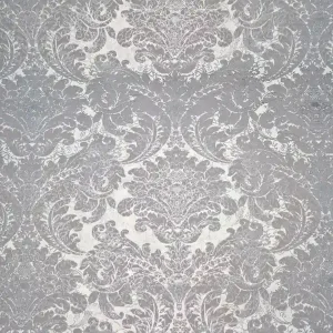 Łatwy zwrot TAPETA 57477 ornament popielaty