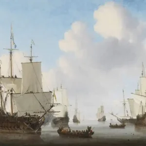 Mural fototapeta 2505V-11 Dutch Ships - Zoom Łatwy zwrot