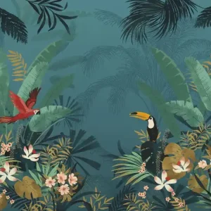 Nowość Fototapeta na Flizelinie X7-1013 Enchanted Jungle