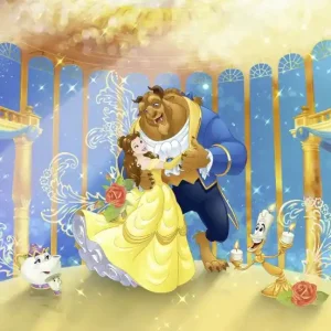Wyjątkowa oferta FotoTAPETA 8-4022 Beauty and the Beast