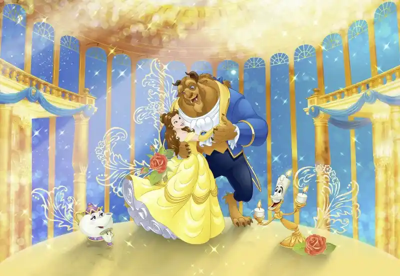 Wyjątkowa oferta FotoTAPETA 8-4022 Beauty and the Beast