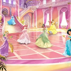 FOTOTAPETA 8-4107 Disney Princess Glitzerparty Super okazja