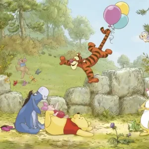 FotoTAPETA 8-460 Winnie Pooh Ballooning Sprawdź teraz
