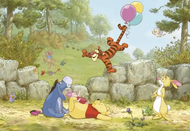 FotoTAPETA 8-460 Winnie Pooh Ballooning Sprawdź teraz