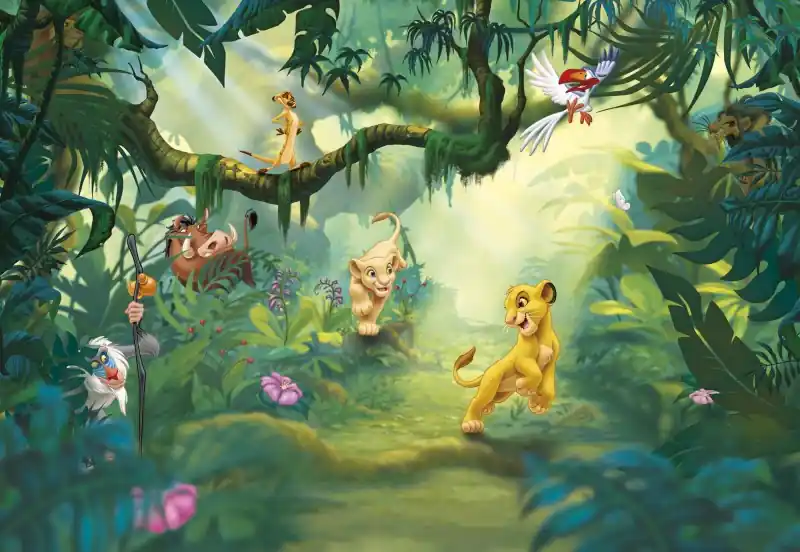 FotoTAPETA 8-475 Lion King Jungle Nie przegap