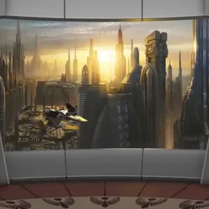 Dodaj do koszyka FotoTAPETA 8-483 STAR WARS CORUSCANT VIEW