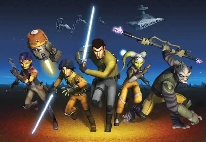 Najlepsza cena FotoTAPETA 8-486 STAR WARS REBELS RUN