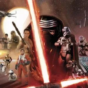Wysoka jakość FotoTAPETA 8-492 STAR WARS EP7 COLLAGE
