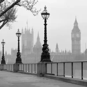 Okazja FotoTAPETA flizelinowa 5411-8 London Fog
