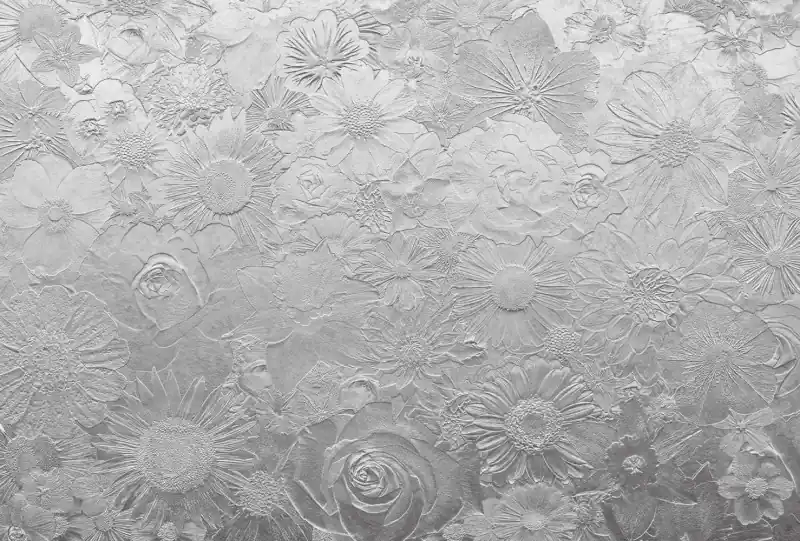 Tylko do końca tygodnia FotoTAPETA flizelinowa 5452-8 Silver Flowers