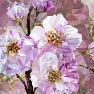 FotoTAPETA na flizelinie XXL4-064 Blooming Gems Dostępne od ręki