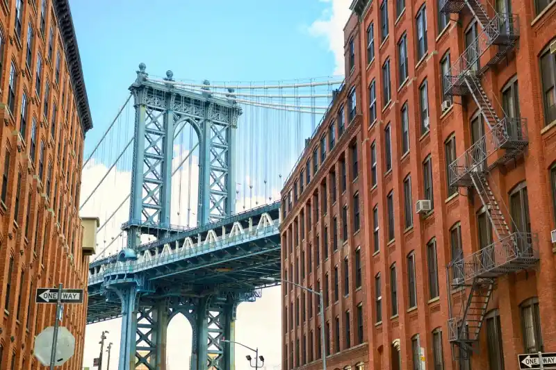 FotoTAPETA na flizelinie MS-5-0012 MANHATTAN BRIDGE Zamów dziś