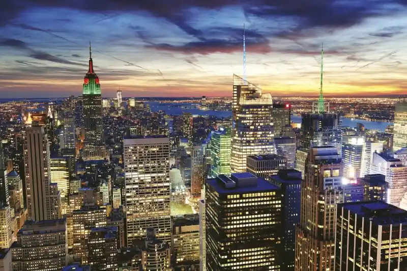 FotoTAPETA na flizelinie MS-5-0014 NY SKYSCRAPERS Zniżka