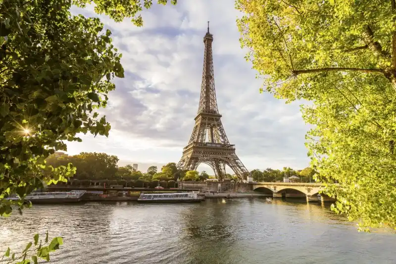 Premium FotoTAPETA na flizelinie MS-5-0028 SEINE IN PARIS