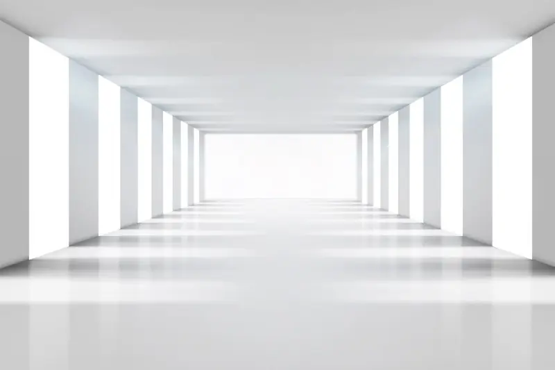 FotoTAPETA na flizelinie MS-5-0036 WHITE CORRIDOR Tylko dziś