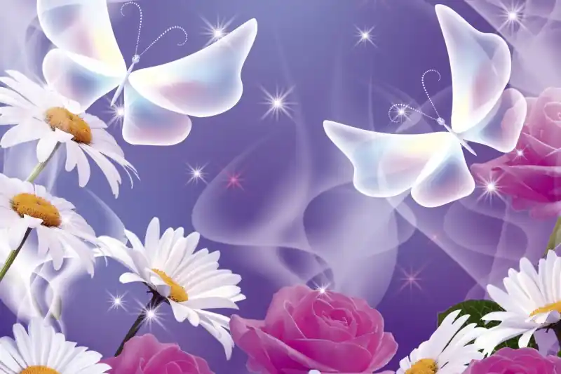 Łatwy zwrot FotoTAPETA na flizelinie MS-5-0113 BUTTERFLY