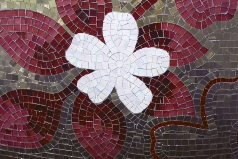 FotoTAPETA na flizelinie MS-5-0114 RED MOSAIC Oferta