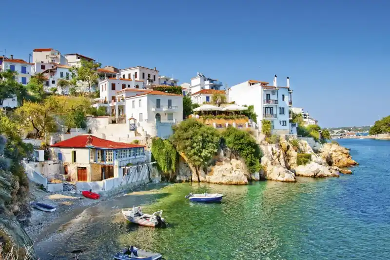 FotoTAPETA na flizelinie MS-5-0197 GREECE COAST Oferta limitowana
