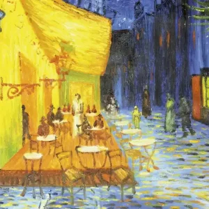 Bezpieczne zakupy FotoTAPETA na flizelinie MS-5-0251 CAFE TERRACE - VINCENT VAN GOGH
