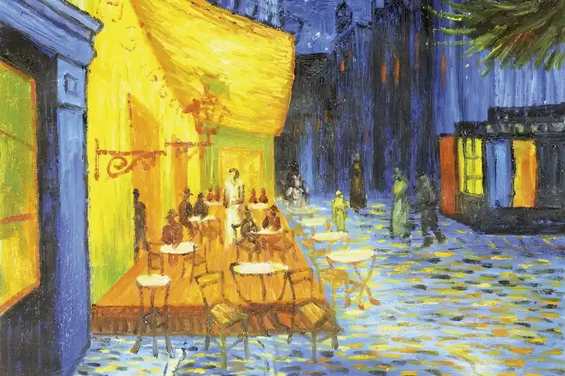 Bezpieczne zakupy FotoTAPETA na flizelinie MS-5-0251 CAFE TERRACE - VINCENT VAN GOGH