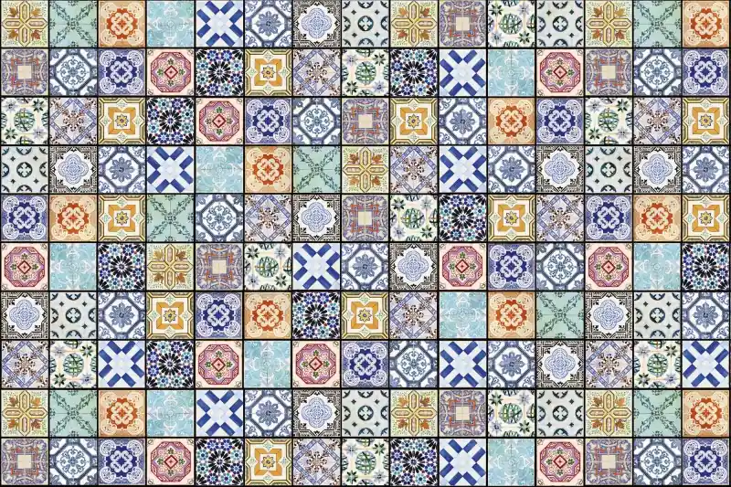 FotoTAPETA na flizelinie MS-5-0276 VINTAGE TILES Bezpieczne zakupy