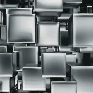 Wysoka jakość FotoTAPETA na flizelinie MS-5-0285 METAL CUBES