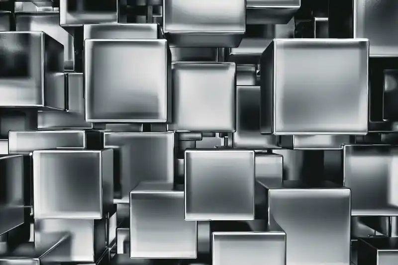 Wysoka jakość FotoTAPETA na flizelinie MS-5-0285 METAL CUBES