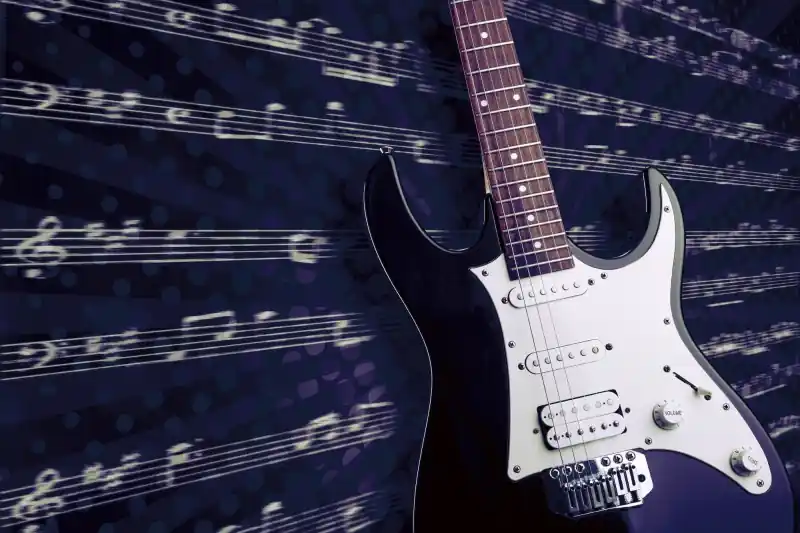 FotoTAPETA na flizelinie MS-5-0304 ELECTRIC GUITAR Sprawdź teraz