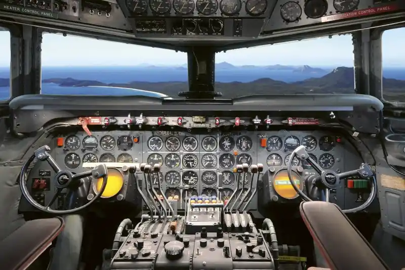 Nie przegap FotoTAPETA na flizelinie MS-5-0317 COCKPIT VIEW