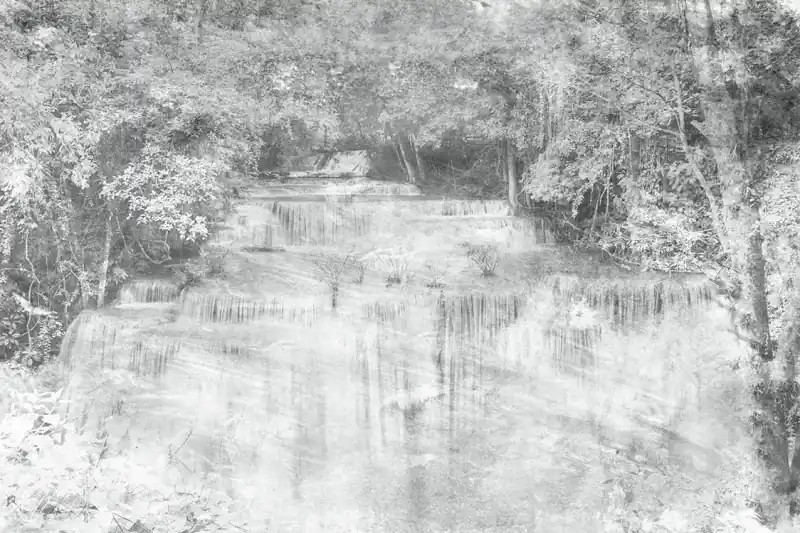 Hit sprzedaży Fototapeta na Flizelinie MS-5-0387 Abstrakcyjny wodospad I. 375 x 250 cm