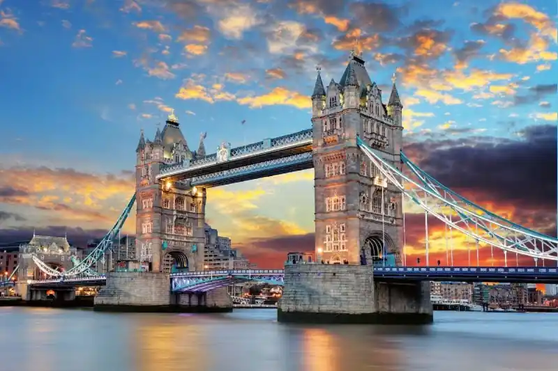 Fototapeta na Flizelinie MS-5-0659 Tower Bridge 375 x 250 cm Nie przegap