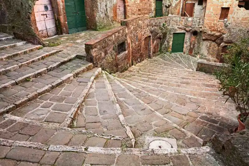 Taniej Fototapeta na Flizelinie MS-5-0696 Pitigliano Toskania 375 x 250 cm