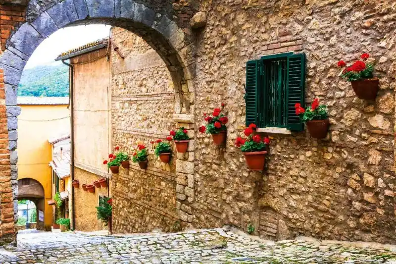 Fototapeta na Flizelinie MS-5-0760 Casperia Lazio 375 x 250 cm Nowość