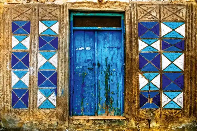 Fototapeta na Flizelinie MS-5-0783 Rustic door 375 x 250 cm Popularny