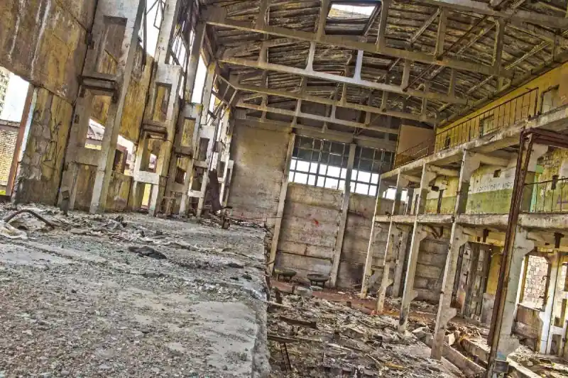 Popularny Fototapeta na Flizelinie MS-5-0852 Fabryka od środka 375 x 250 cm