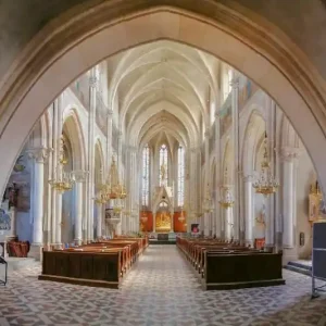 Darmowa dostawa Fototapeta na Flizelinie MS-5-0893 Wnętrze kościoła 375 x 250 cm