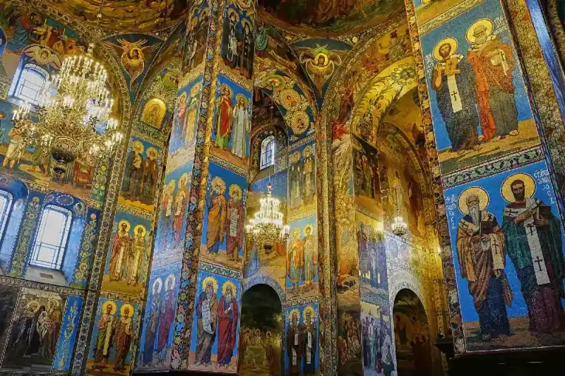 Fototapeta na Flizelinie MS-5-0909 Wnętrze kościoła 375 x 250 cm Bezpieczne zakupy