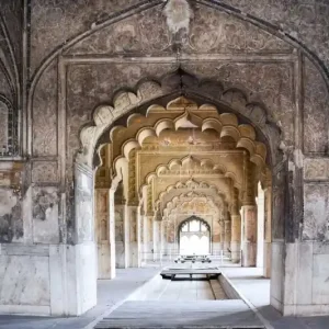 Dodaj do koszyka Fototapeta na Flizelinie MS-5-0951 Czerwony Fort w Delhi 375 x 250 cm