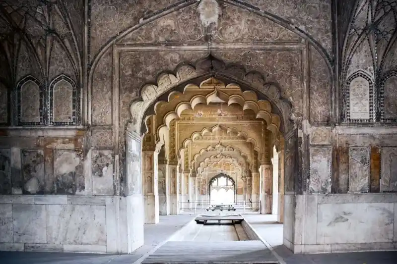 Dodaj do koszyka Fototapeta na Flizelinie MS-5-0951 Czerwony Fort w Delhi 375 x 250 cm