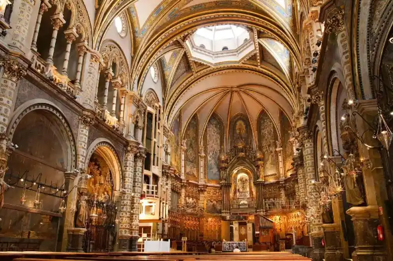 Sprawdź teraz Fototapeta na Flizelinie MS-5-0971 Klasztor Montserrat 375 x 250 cm