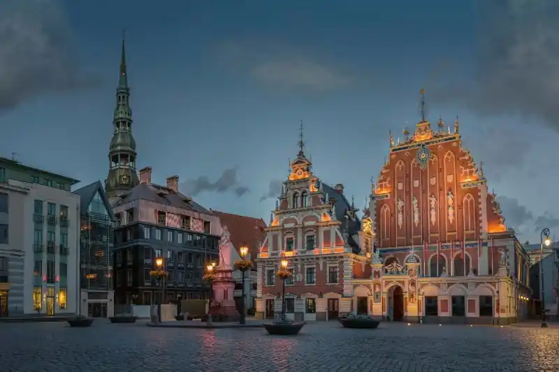 Fototapeta na Flizelinie MS-5-0996 Dom Czarnogłowych 375 x 250 cm Bezpieczne zakupy