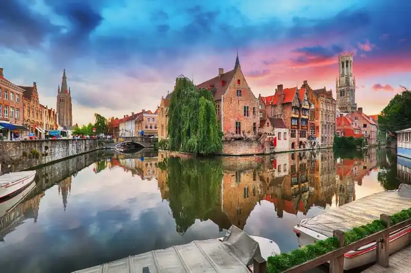 Oferta czasowa Fototapeta na Flizelinie MS-5-1014 Brugia, Belgia 375 x 250 cm