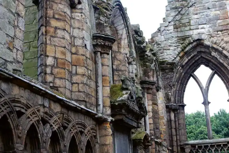 Fototapeta na Flizelinie MS-5-1054 Ruiny Opactwa Holyrood 375 x 250 cm Najlepsza cena