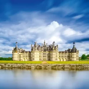 Dodaj do koszyka Fototapeta na Flizelinie MS-5-1078 Zamek Chambord 375 x 250 cm